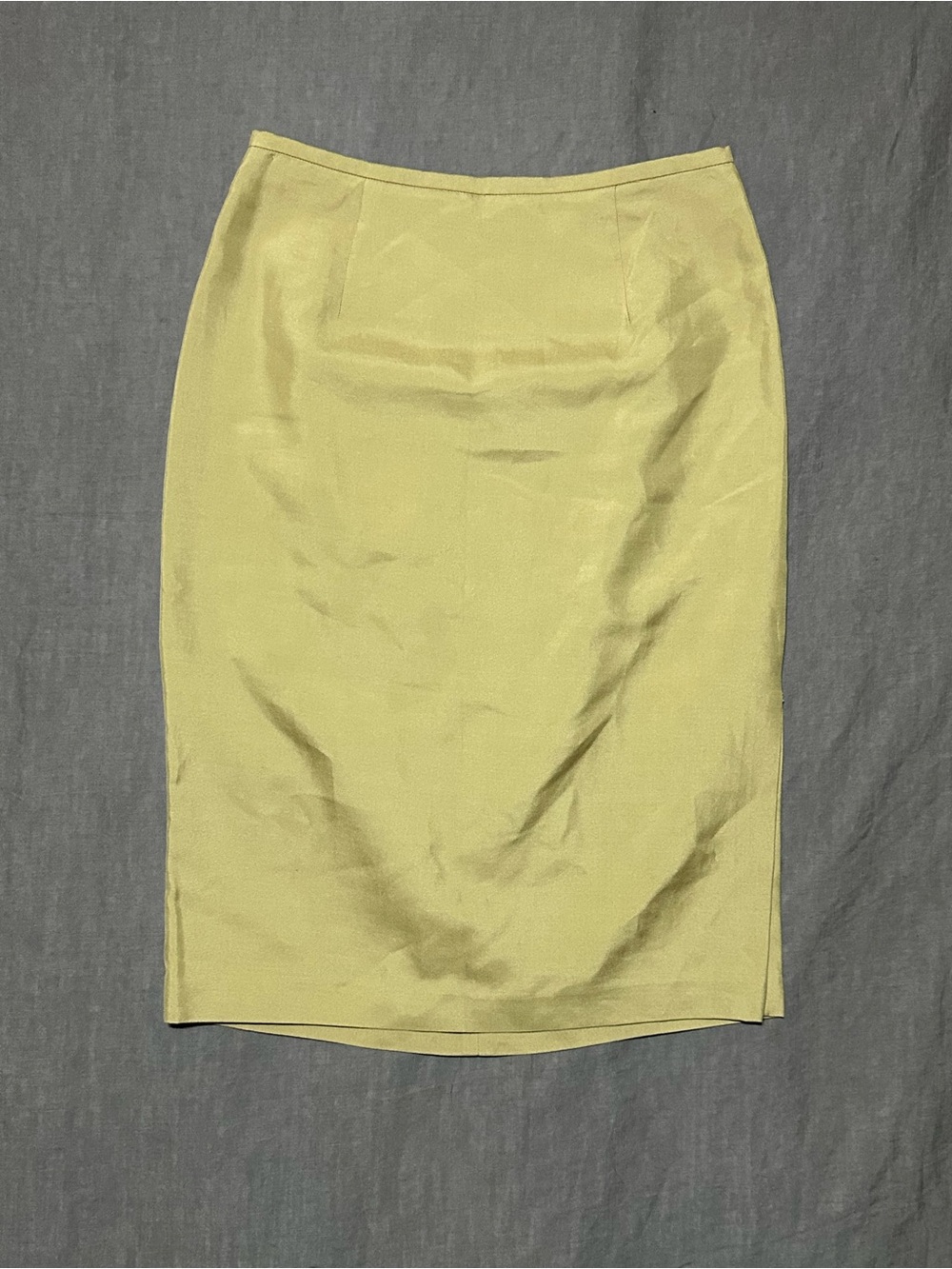 Ann Taylor Cotton/Silk Pencil Skirt